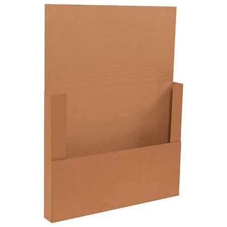 Bsc Preferred 20 x 16 x 2'' Kraft Easy-Fold Mailers, 50PK BUY00014660